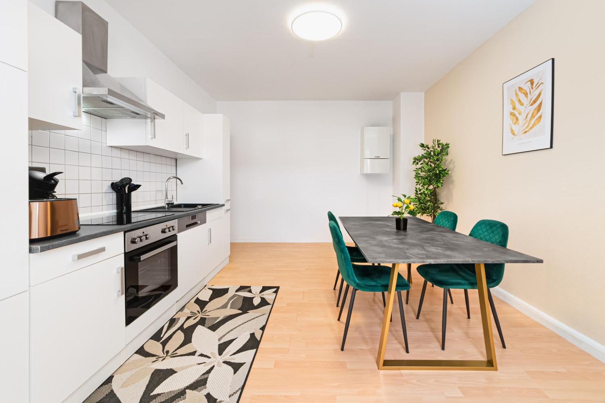 Smart Home - Essen - Perfect For 5 Guests! Central - Balcony - Netflix - Free Parking Zone Eksteriør billede