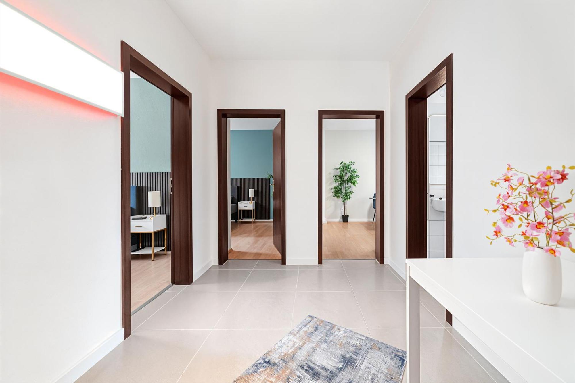 Smart Home - Essen - Perfect For 5 Guests! Central - Balcony - Netflix - Free Parking Zone Eksteriør billede